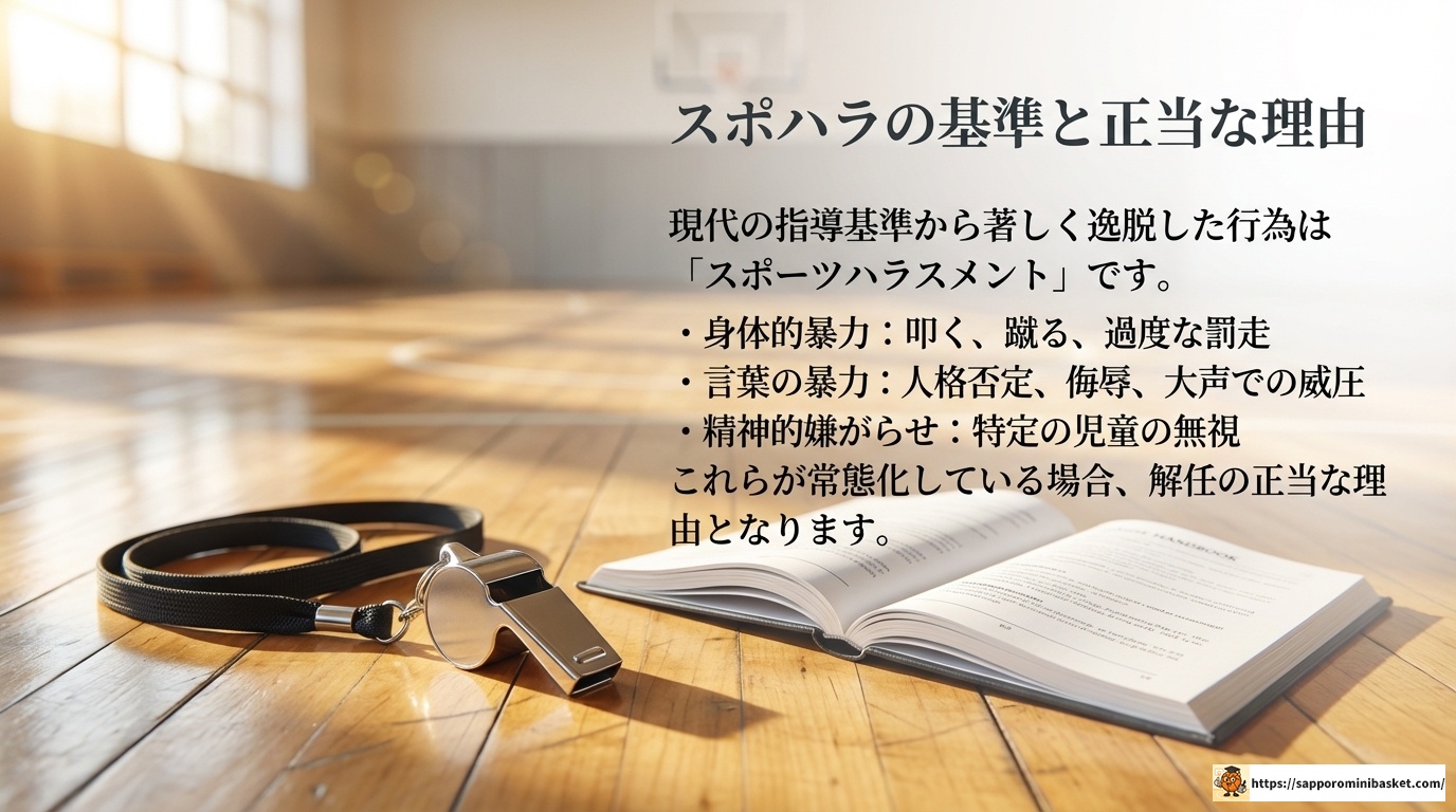 ミニバスのコーチを辞めさせる前に知るべき手順と保護者の対策