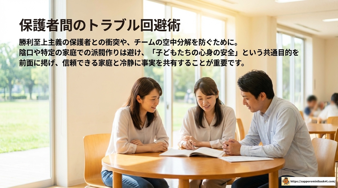 ミニバスのコーチを辞めさせる前に知るべき手順と保護者の対策