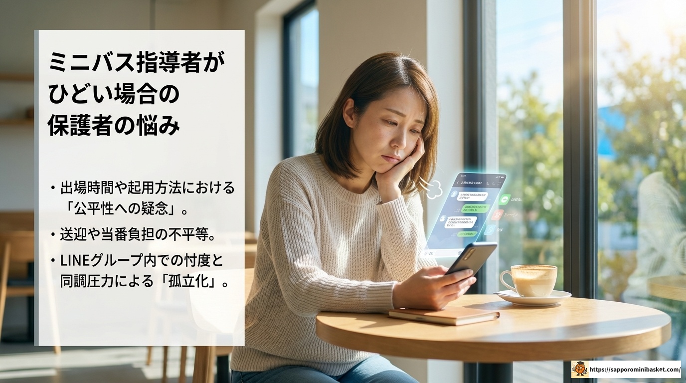 ミニバス指導者がひどい！子供を守るための対処法と移籍の全手順