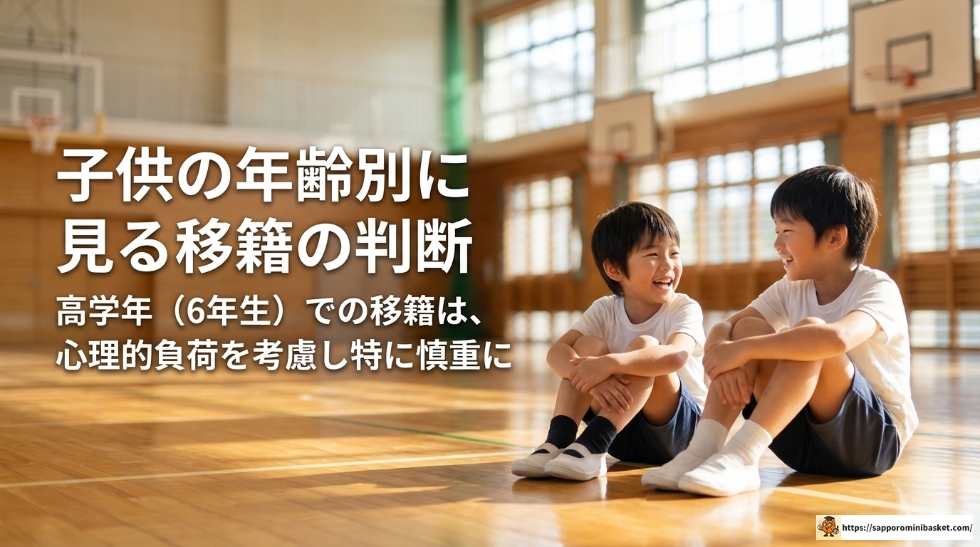 ミニバス移籍ルールの全貌！保護者が知るべき注意点と手続き