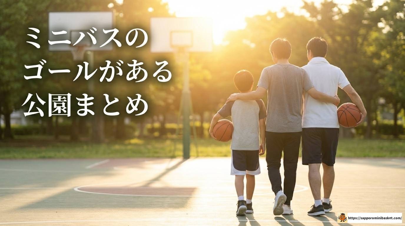 ミニバスのゴールがある公園を徹底解説！高さや夜間利用のコツ