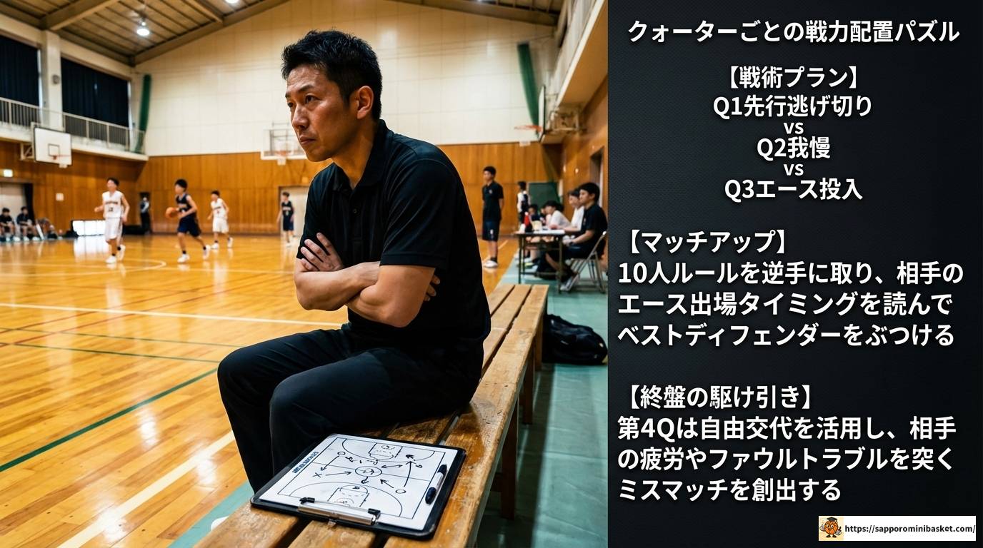 2025年最新版！ミニバス交代ルールの基本から戦術まで徹底解説