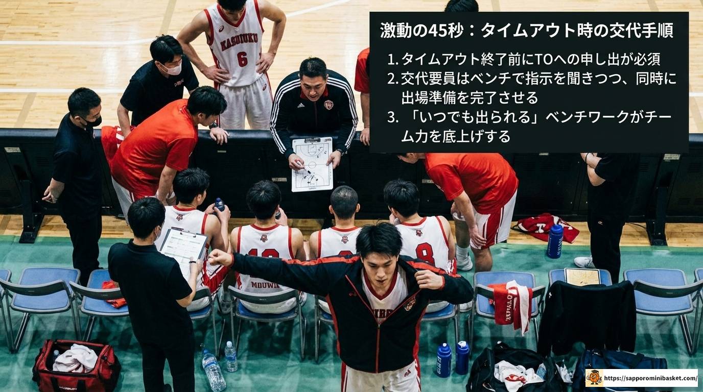 2025年最新版！ミニバス交代ルールの基本から戦術まで徹底解説