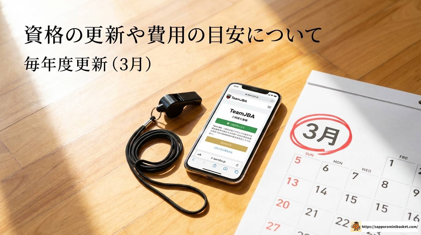 ミニバス審判の完全ガイド！公式ルールや資格の取り方と上達のコツ