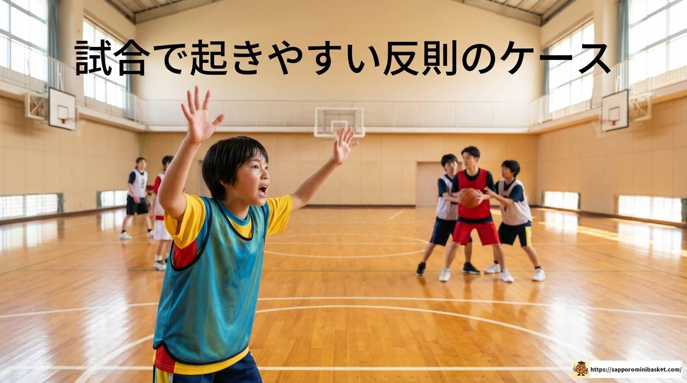 ミニバスの3秒ルールとは?いつから数えるかや一般との違いを解説