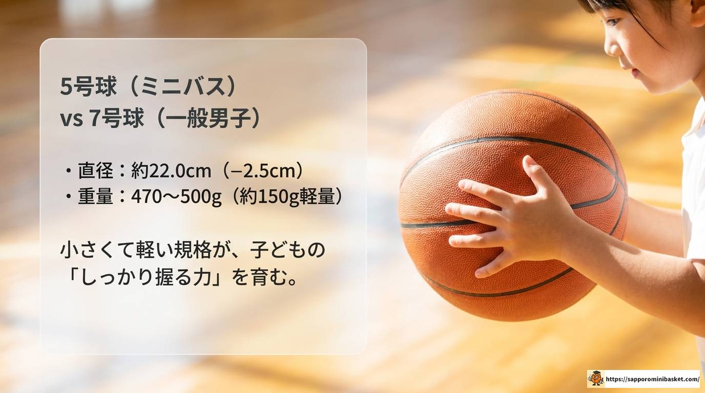 バスケットボールのミニバスサイズの選び方と2027年変更点