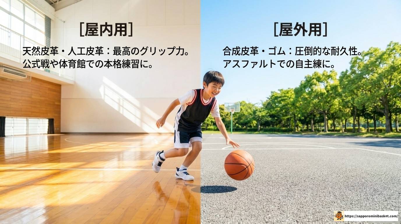 バスケットボールのミニバスサイズの選び方と2027年変更点