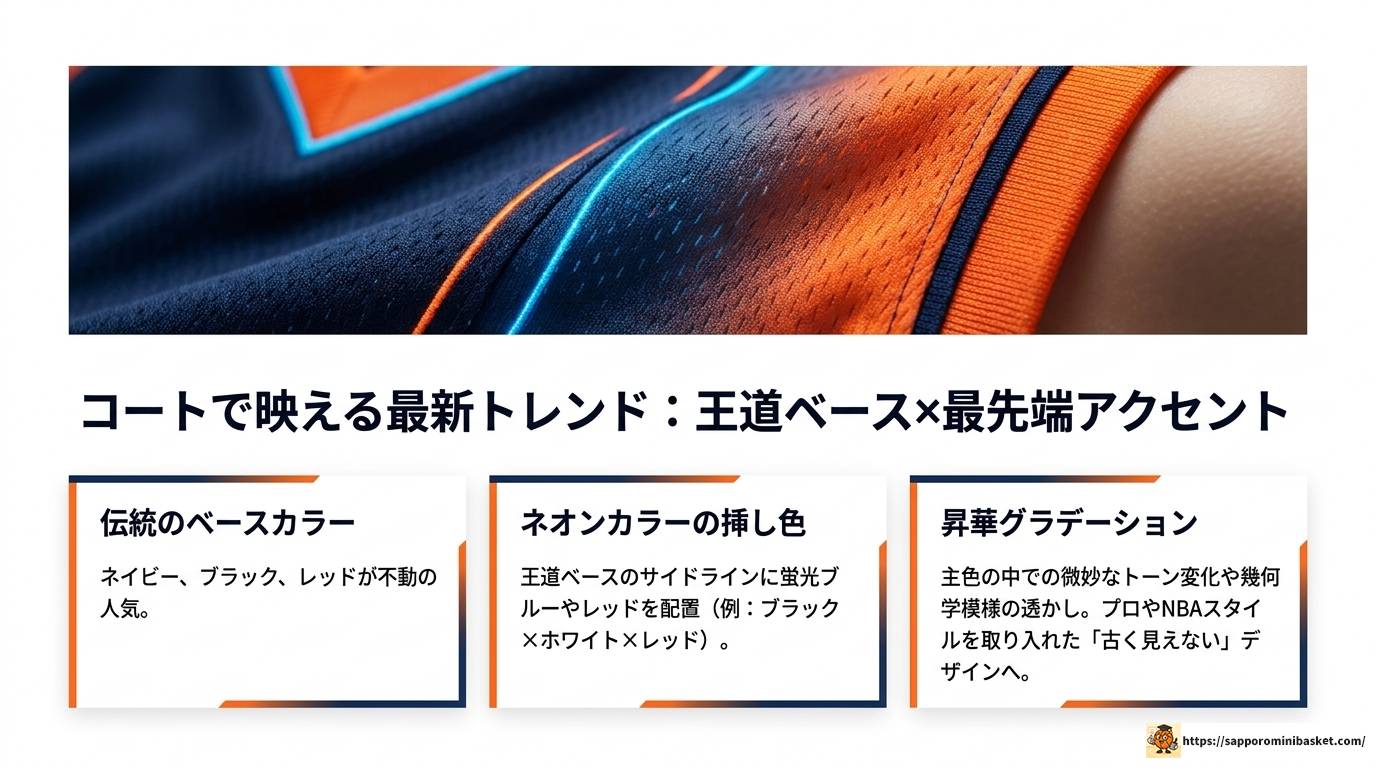 必見！ミニバスユニフォーム色の選び方と規定・人気トレンド