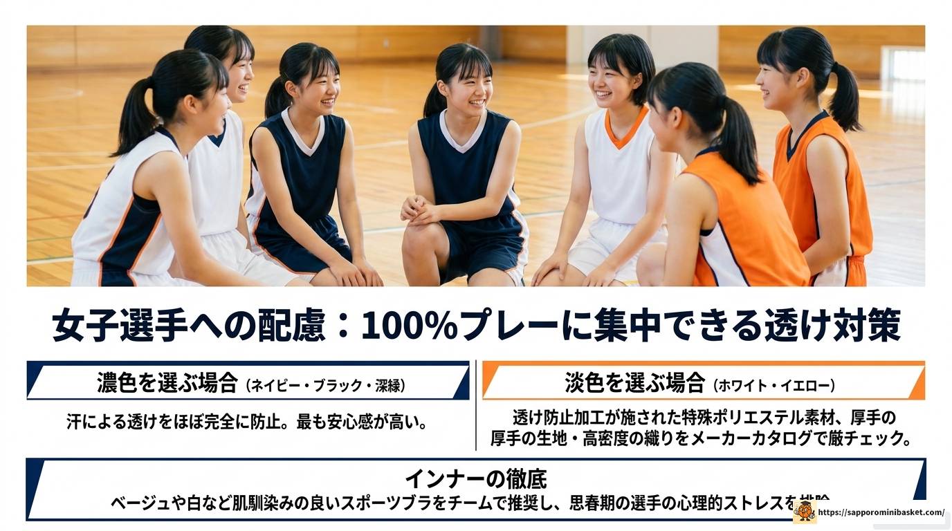 必見！ミニバスユニフォーム色の選び方と規定・人気トレンド