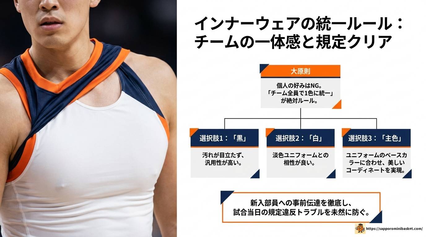 必見！ミニバスユニフォーム色の選び方と規定・人気トレンド