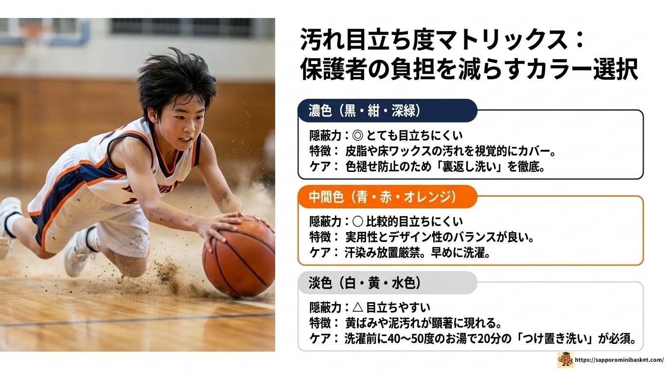 必見！ミニバスユニフォーム色の選び方と規定・人気トレンド
