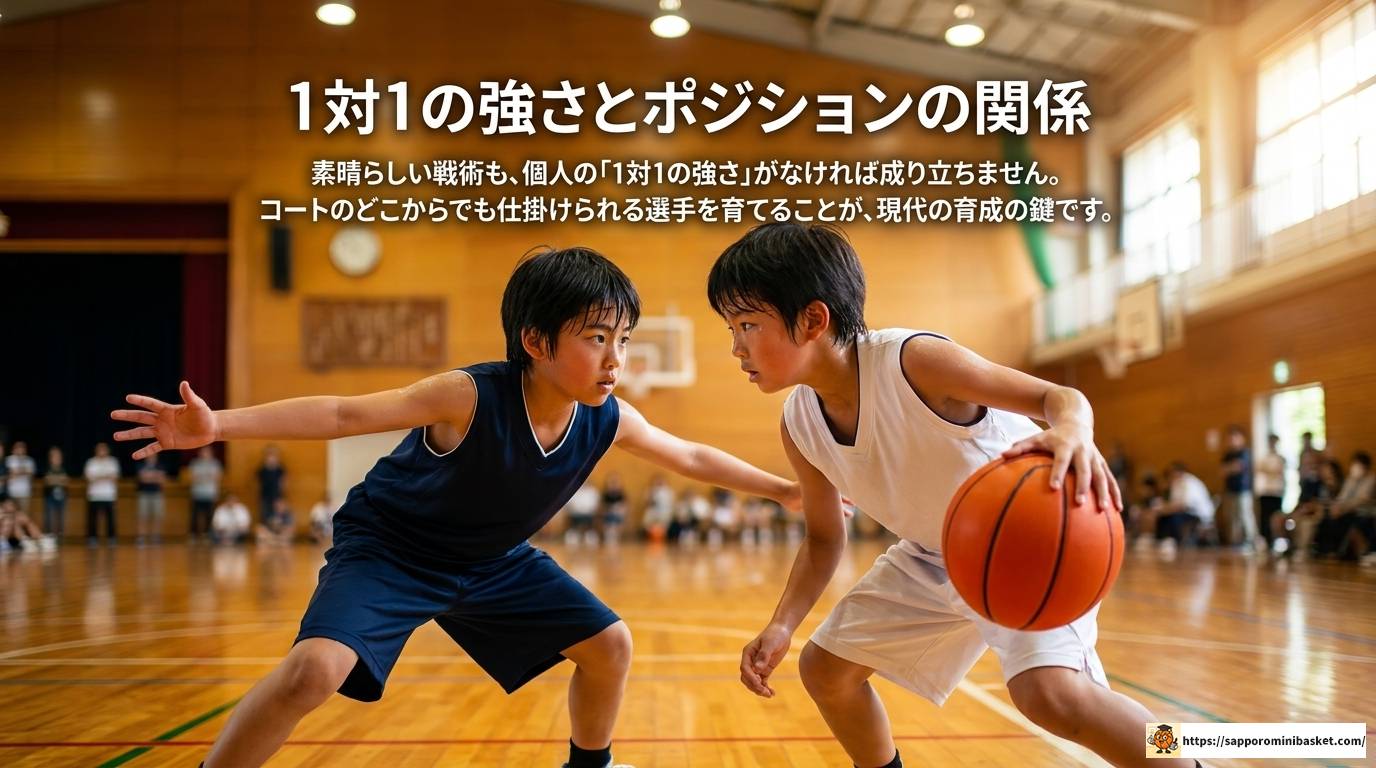 ミニバスのポジション完全ガイド！役割や適性を徹底解説