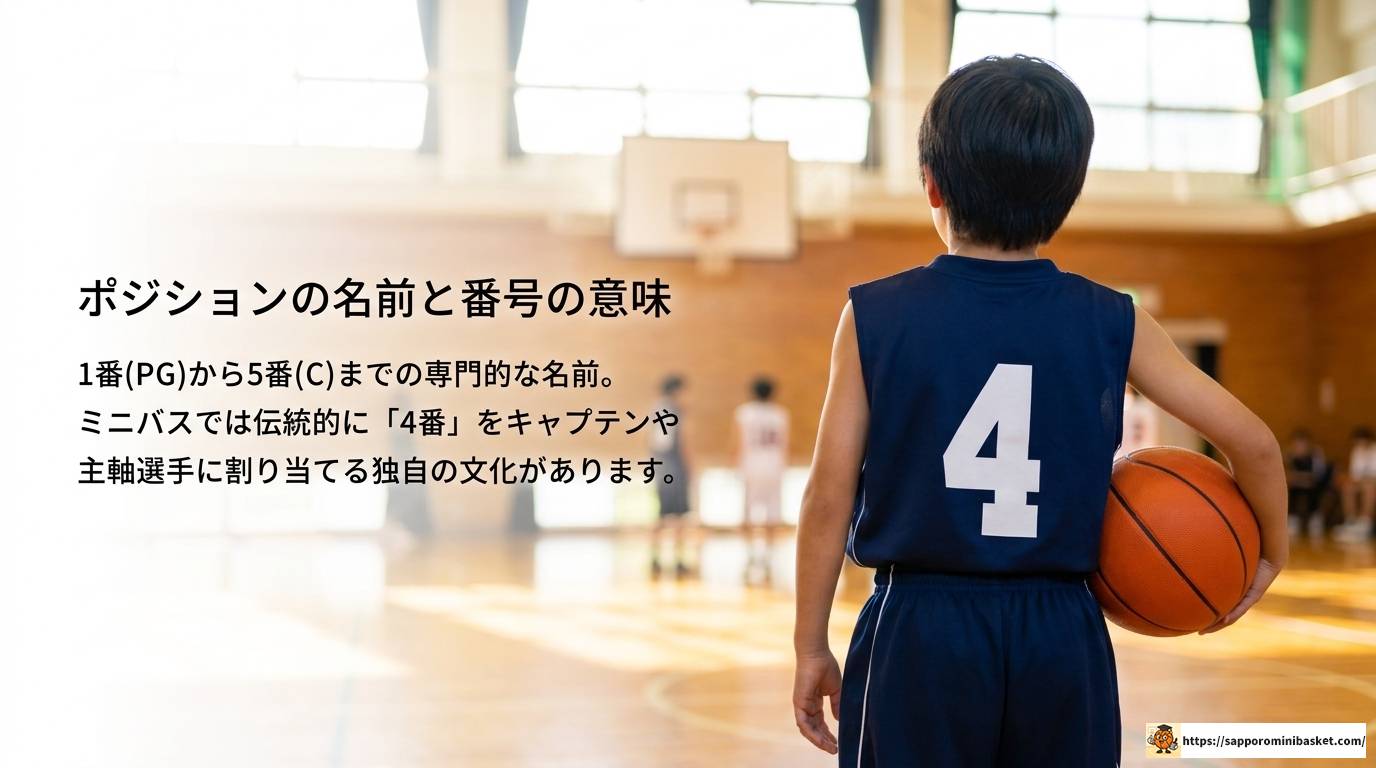 ミニバスのポジション完全ガイド！役割や適性を徹底解説