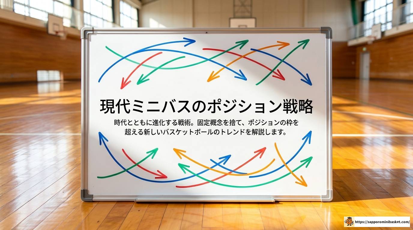 ミニバスのポジション完全ガイド！役割や適性を徹底解説