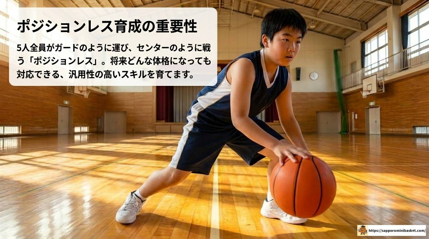 ミニバスのポジション完全ガイド！役割や適性を徹底解説