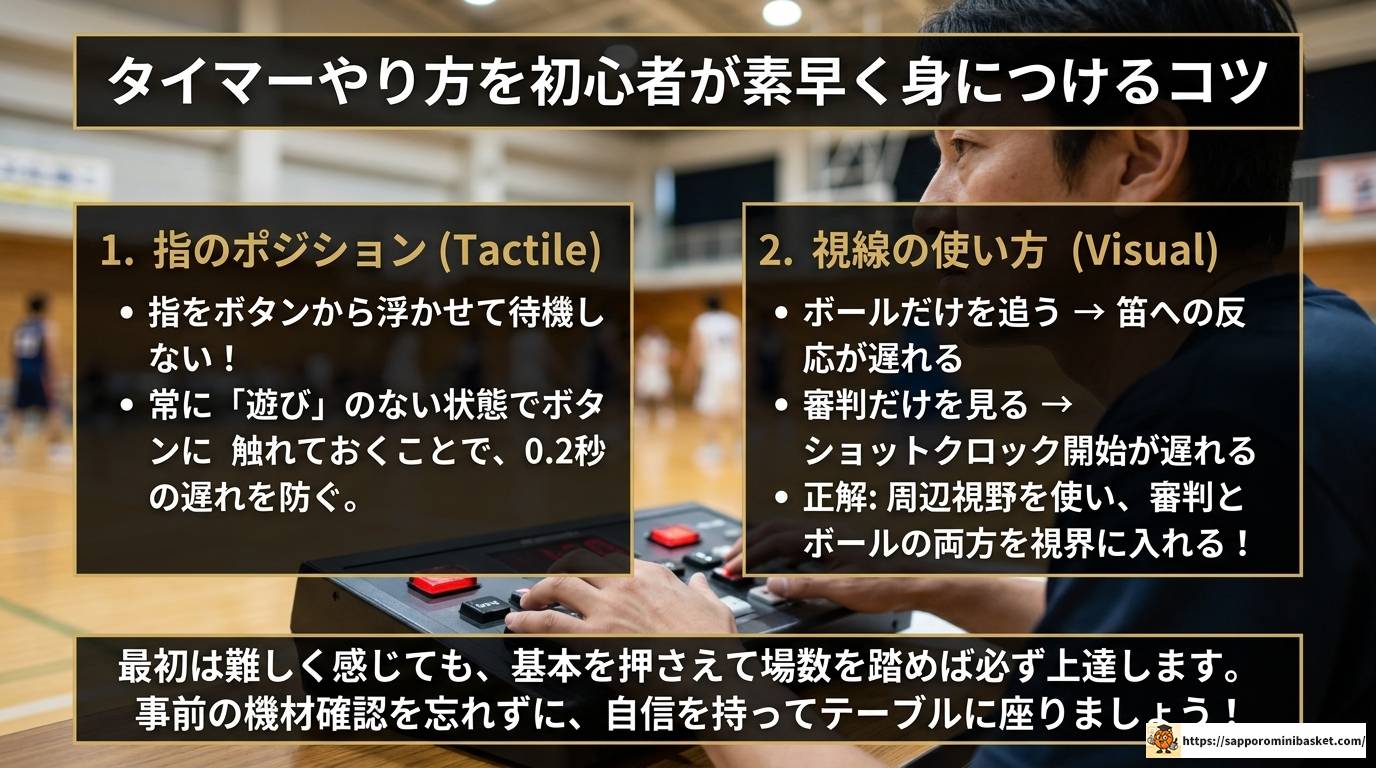 ミニバスのタイマーやり方を完全解説！初心者でも安心