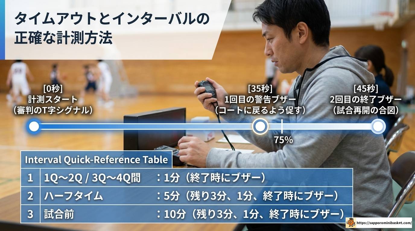 ミニバスのタイマーやり方を完全解説！初心者でも安心