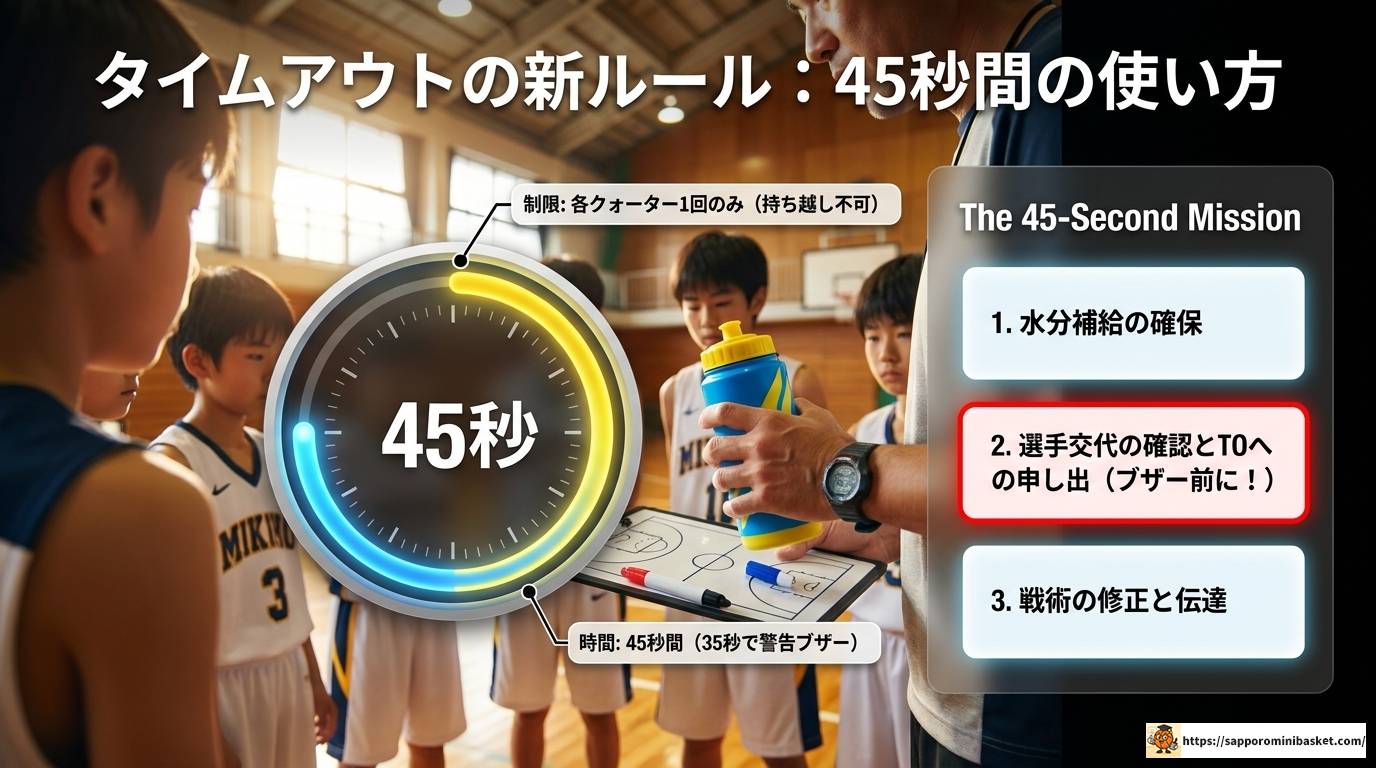 ミニバスの時間ルール完全解説|2025年新規則も対応