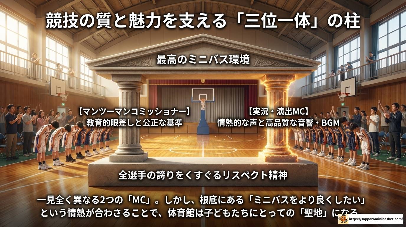 ミニバスのMCとは？2つの役割を徹底解説