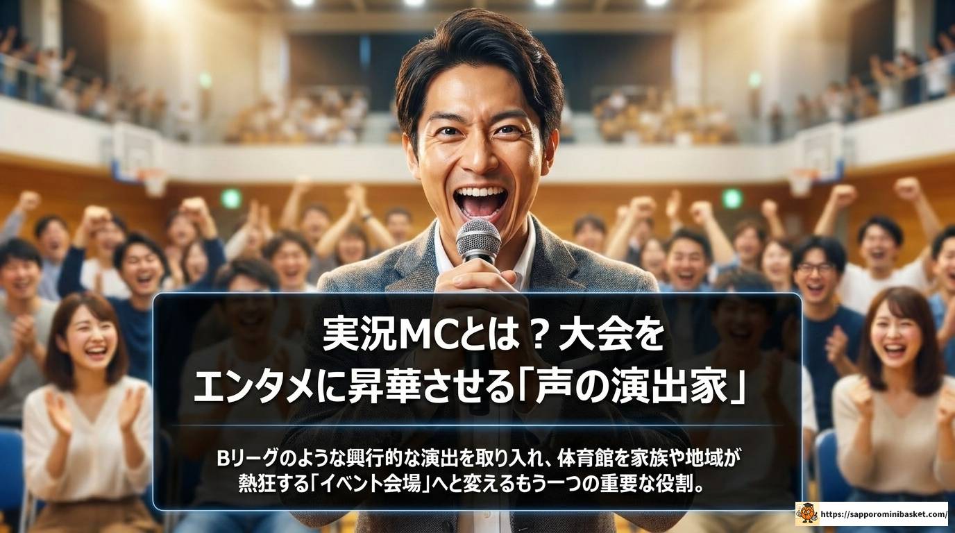 ミニバスのMCとは？2つの役割を徹底解説