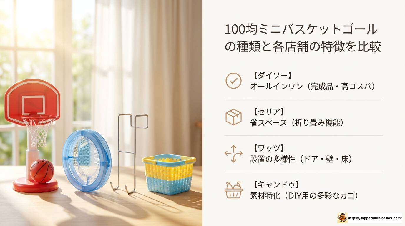 100均ミニバスケットゴールの選び方とDIY活用術完全ガイド
