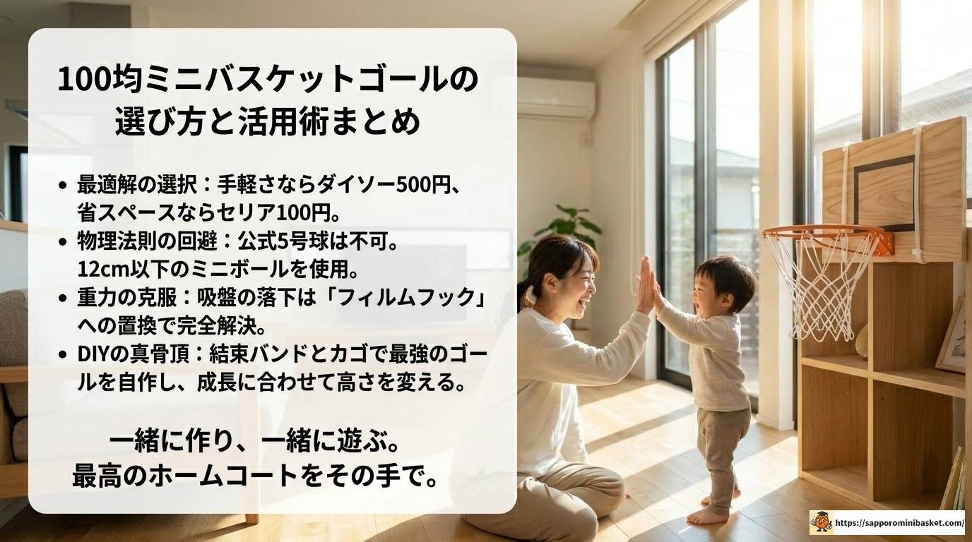 100均ミニバスケットゴールの選び方とDIY活用術完全ガイド