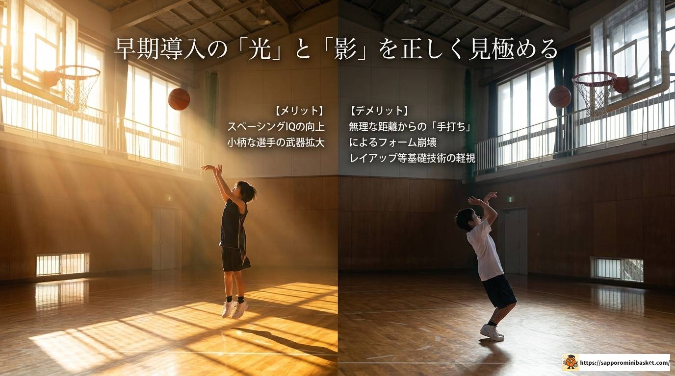 ミニバスの3ポイントはいつから?導入スケジュールと育成への影響を徹底解説
