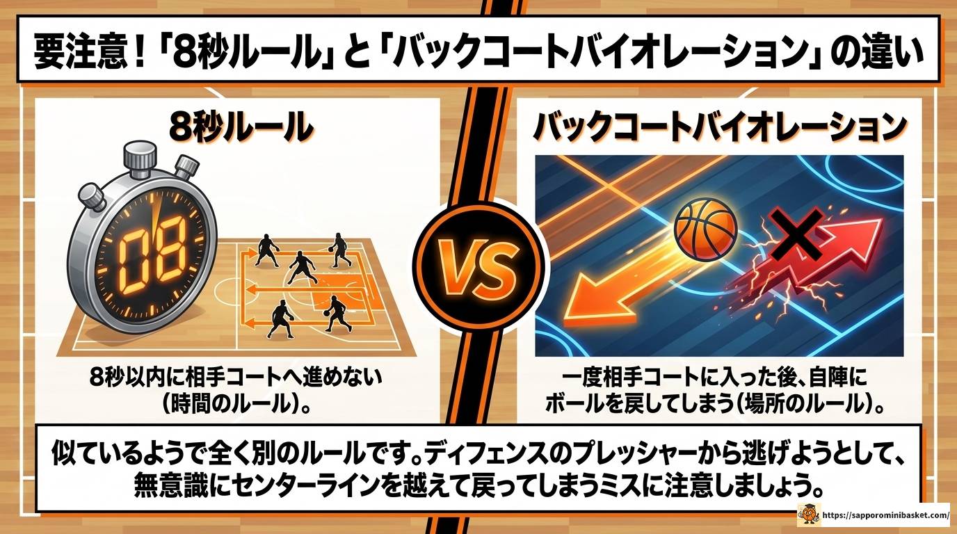 ミニバスの24秒ルールをわかりやすく徹底解説!