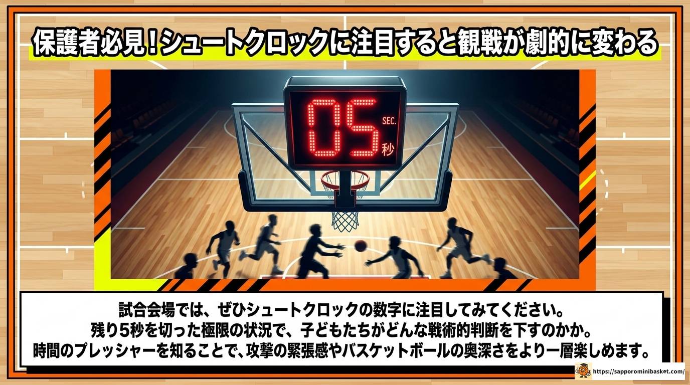 ミニバスの24秒ルールをわかりやすく徹底解説!