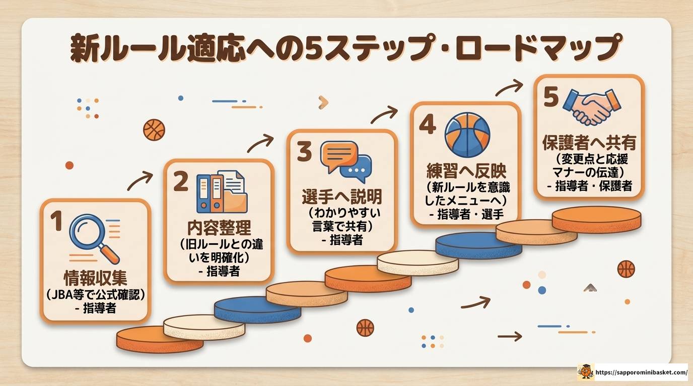 ミニバスルール改正の最新情報と選手・指導者への影響を解説