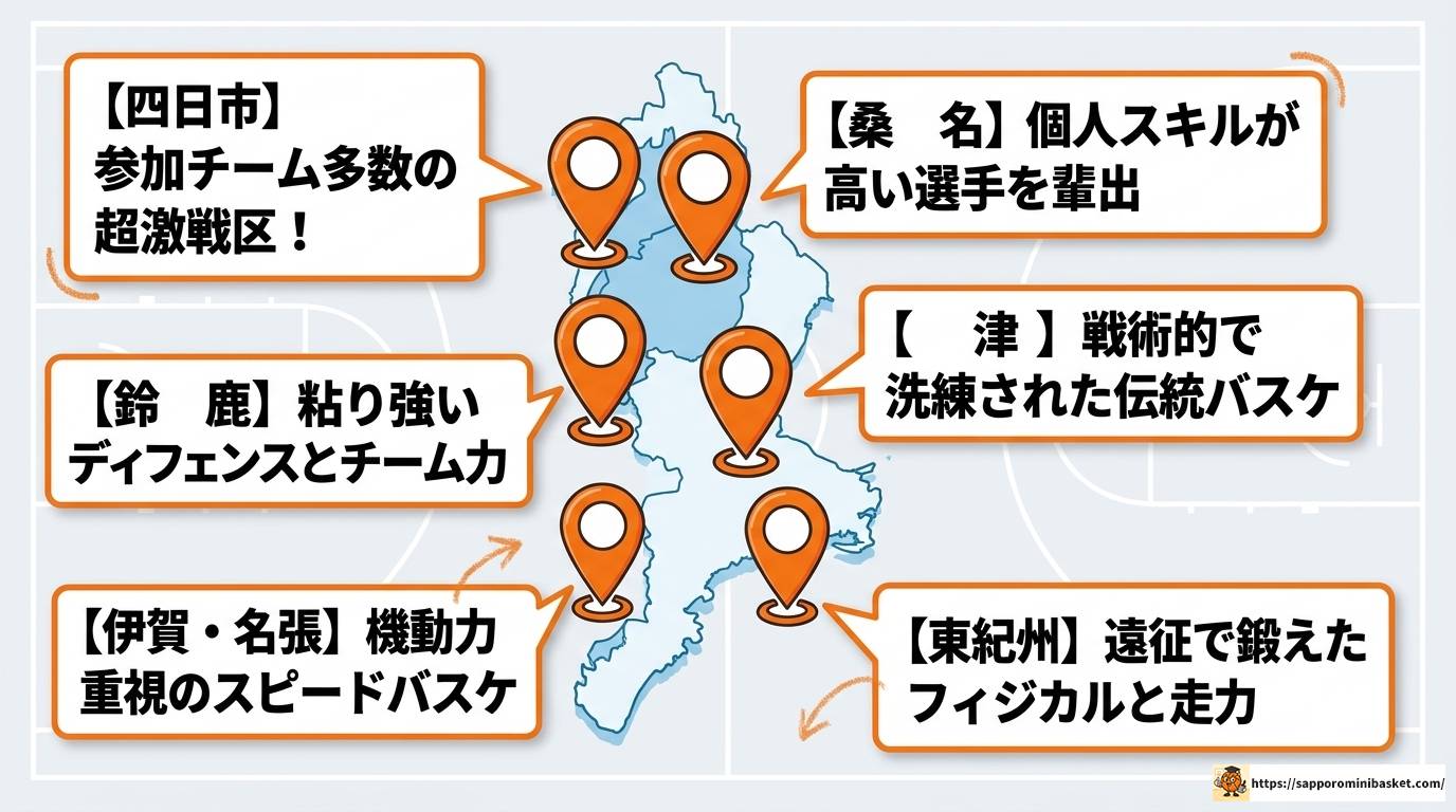 三重県のミニバス強豪チームを徹底解説!男女別有力クラブまとめ