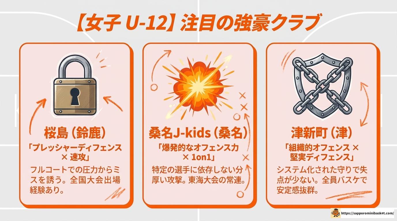 三重県のミニバス強豪チームを徹底解説!男女別有力クラブまとめ
