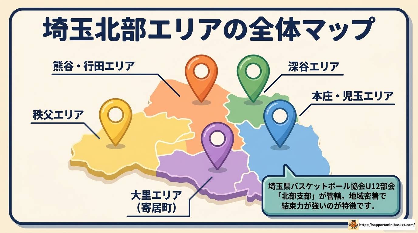 ミニバス埼玉北部の強豪チームと大会情報を完全解説