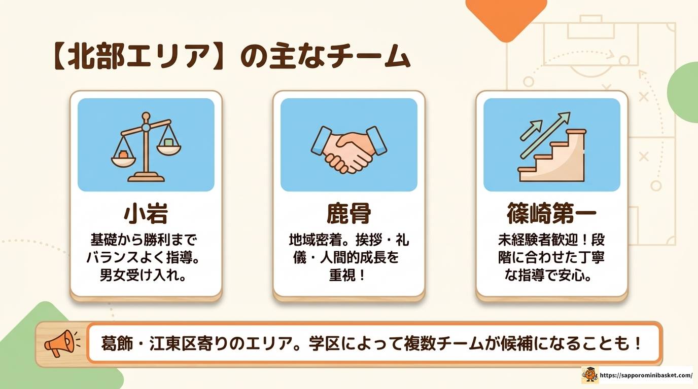 江戸川区のミニバスチーム一覧と選び方を完全解説