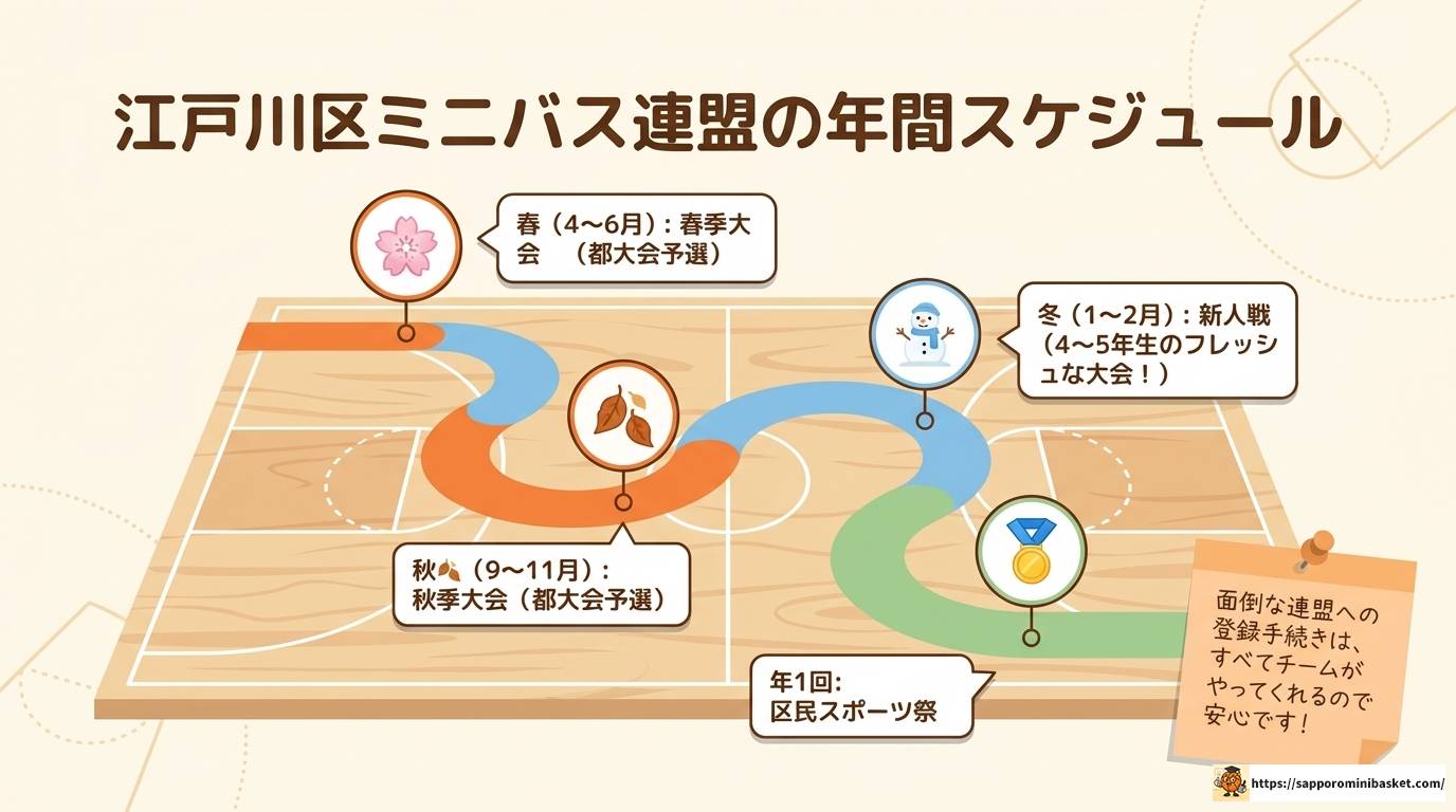 江戸川区のミニバスチーム一覧と選び方を完全解説