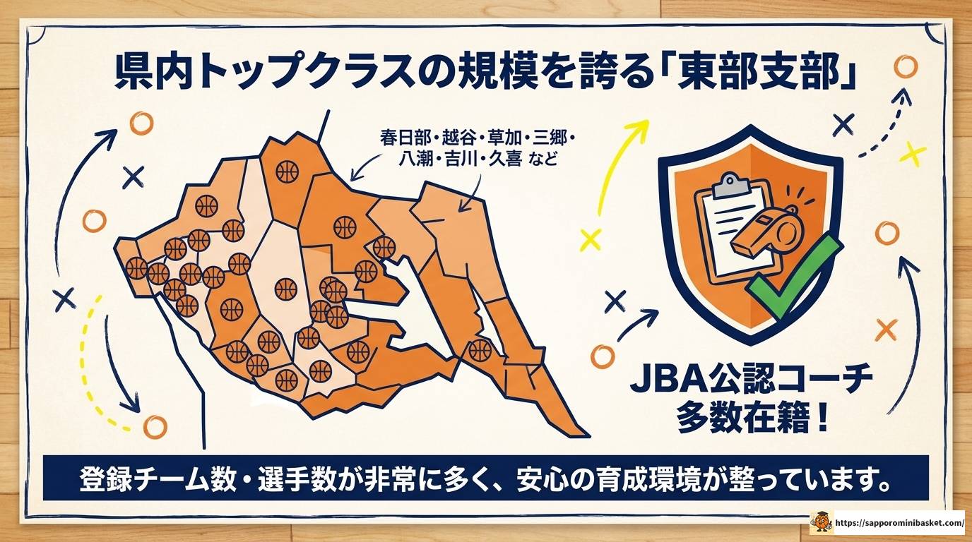 埼玉東部のミニバス強豪チームと大会情報を完全解説