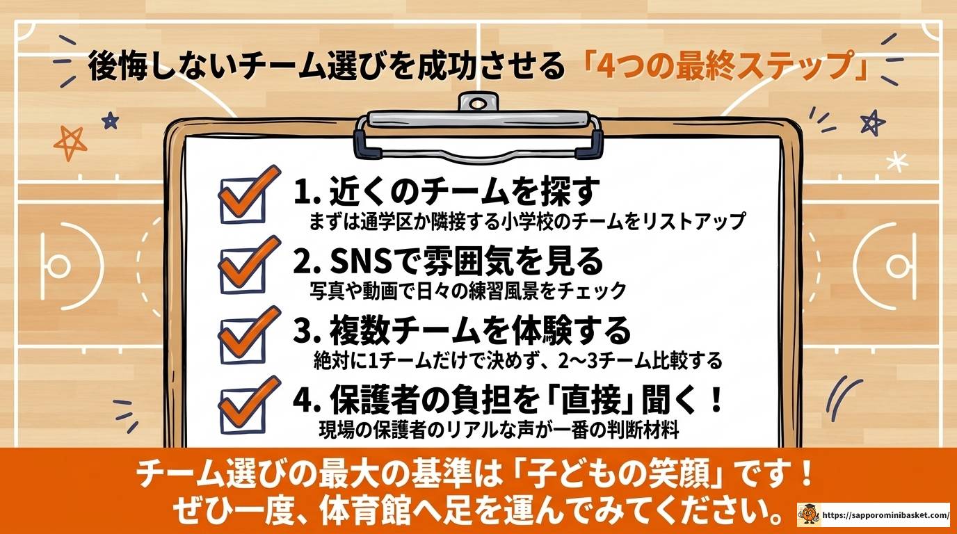 横浜北部のミニバスチームを徹底比較！選び方完全ガイド