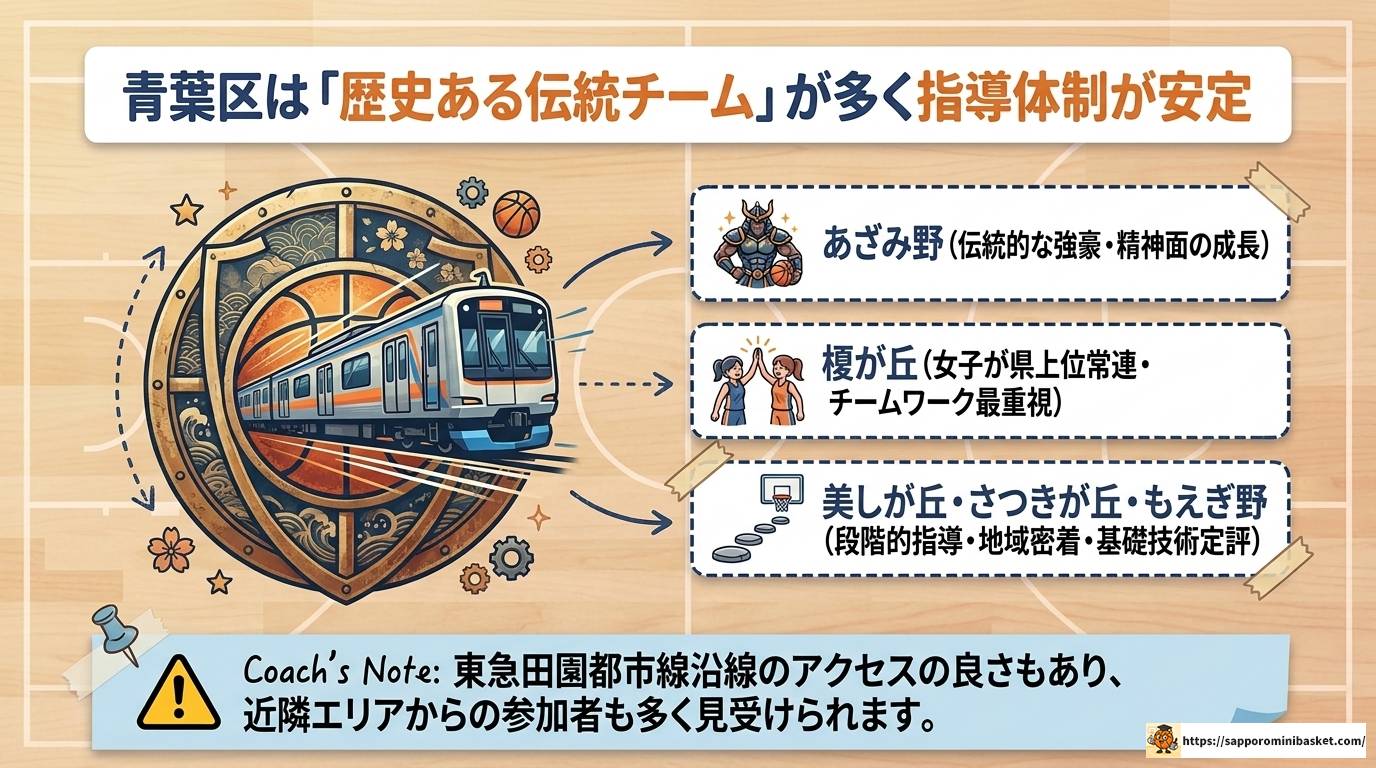 横浜北部のミニバスチームを徹底比較！選び方完全ガイド