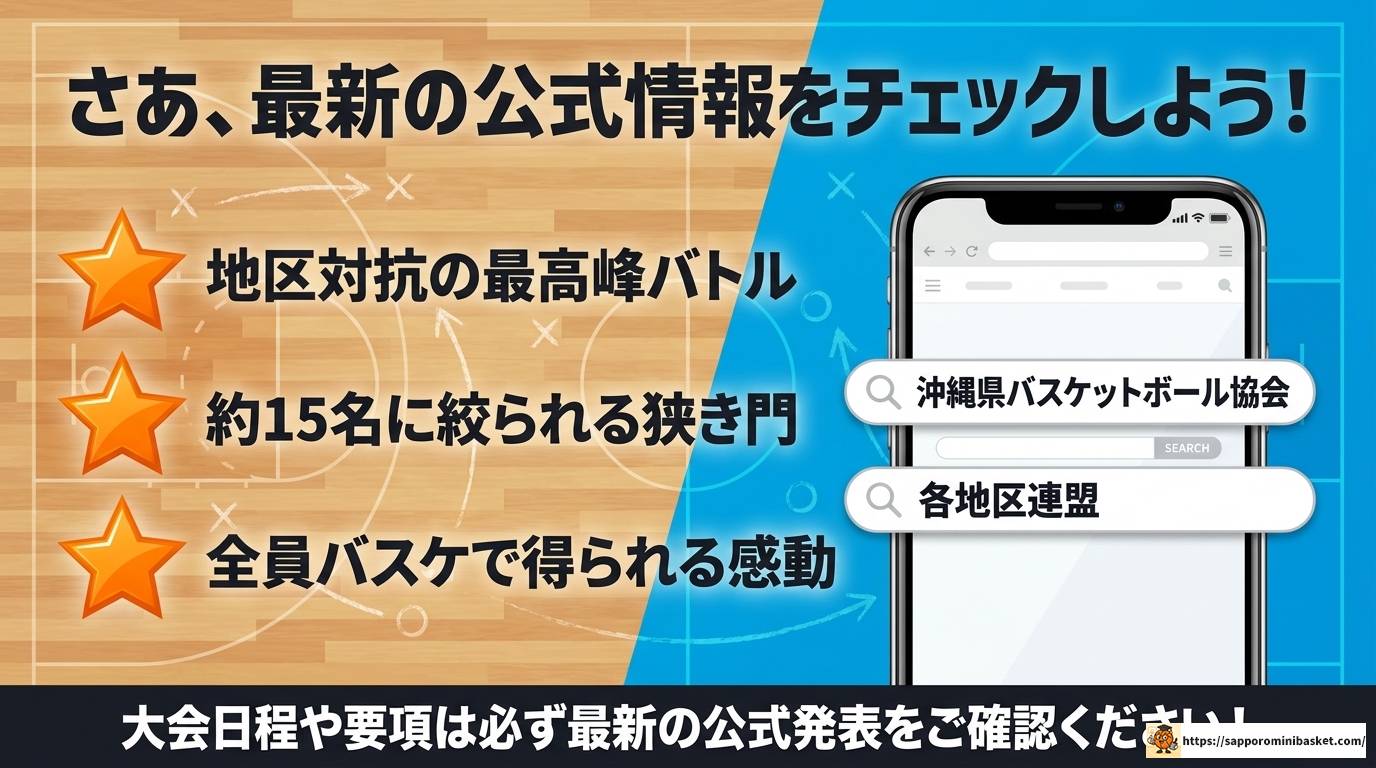 沖縄県ミニバスオールスターGAMEの全貌|選抜方法と大会結果