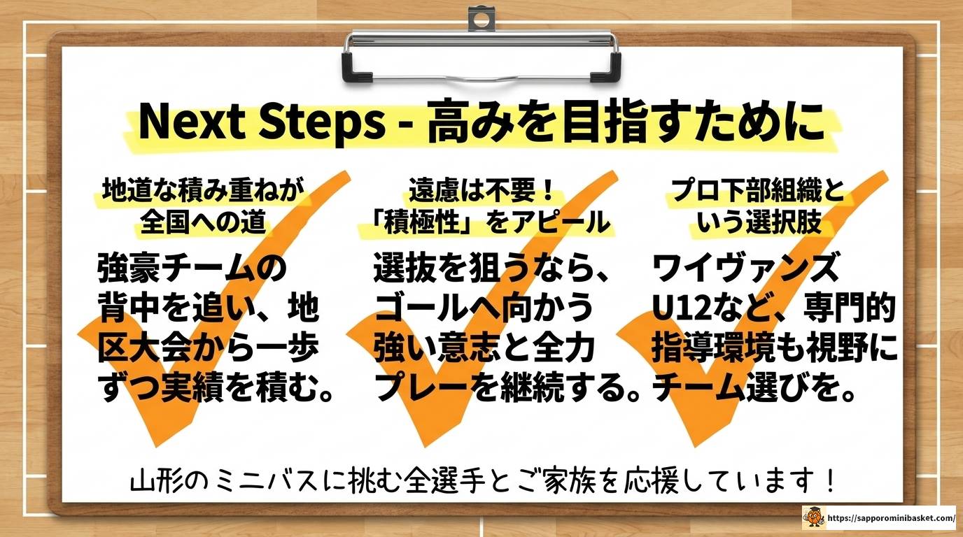 山形ミニバスU12メンバー最新情報|強豪チームと選抜の全貌