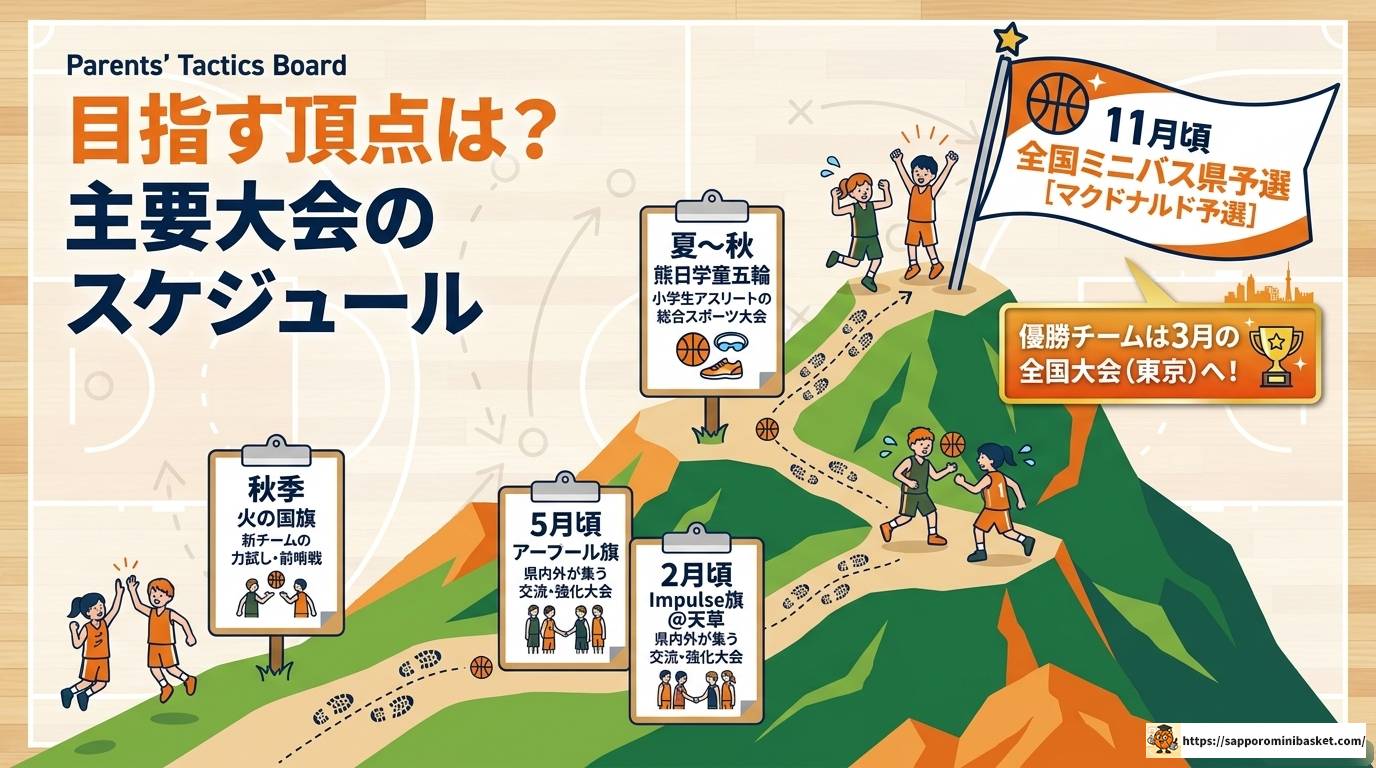 熊本ミニバスランキング2025最新版!男女強豪チーム総まとめ